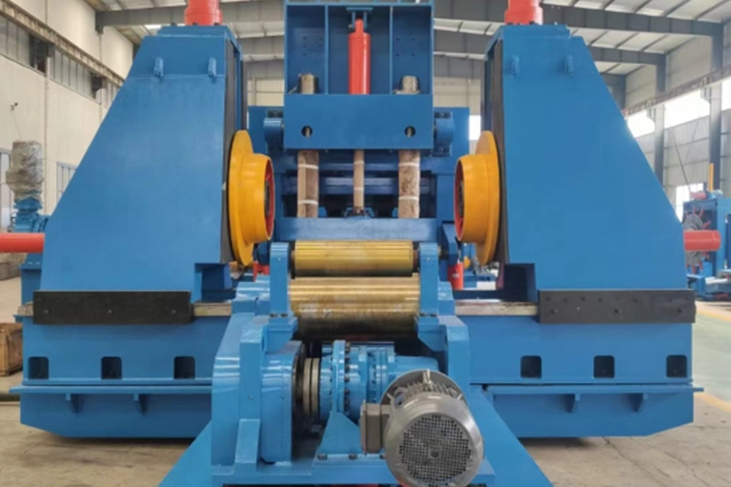 large diameter spiral welded pipe production line