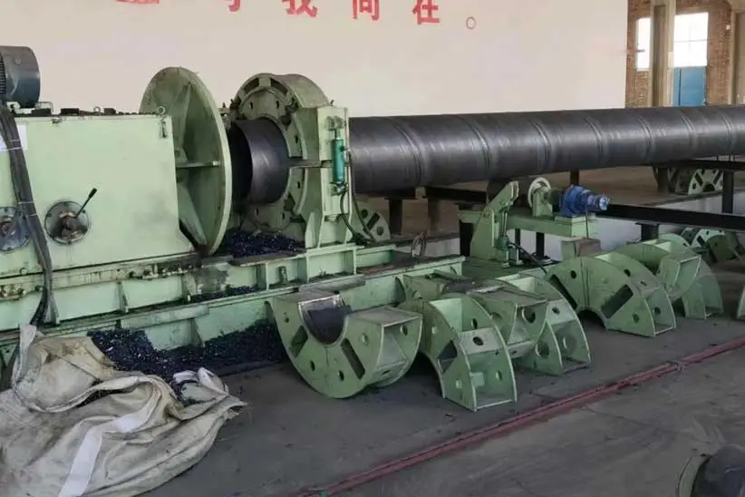 pipe end chamfering machine for small diameter steel pipe end supplier