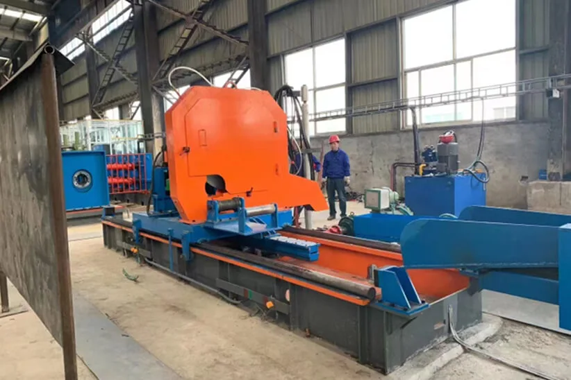 high frenquency welded pipe production line for large diameter pipe price