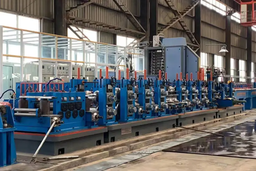 high frenquency welded pipe production line for large diameter pipe supplier