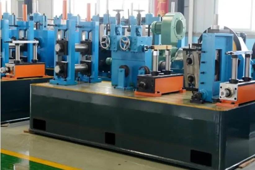 high frenquency welded pipe production line for small diameter pipe china