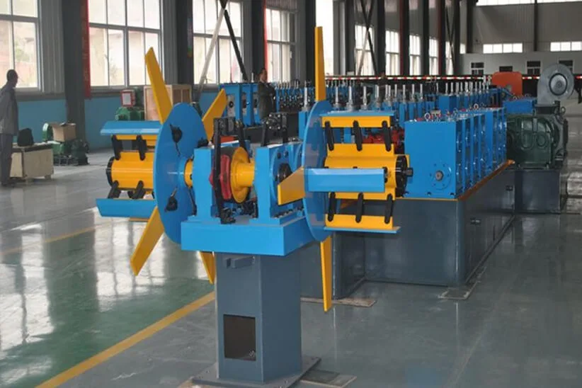 high frenquency welded pipe production line for small diameter pipe company