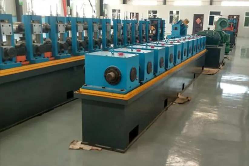 high frenquency welded pipe production line for small diameter pipe price