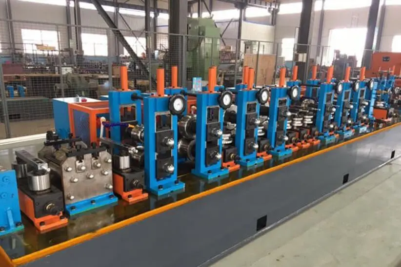 high frenquency welded pipe production line for small diameter pipe wholesale
