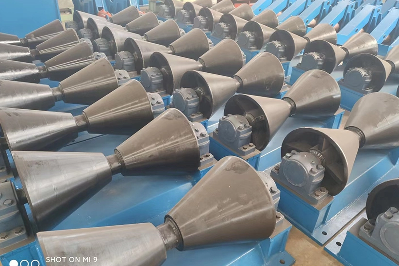 pipe handling conveyor systems