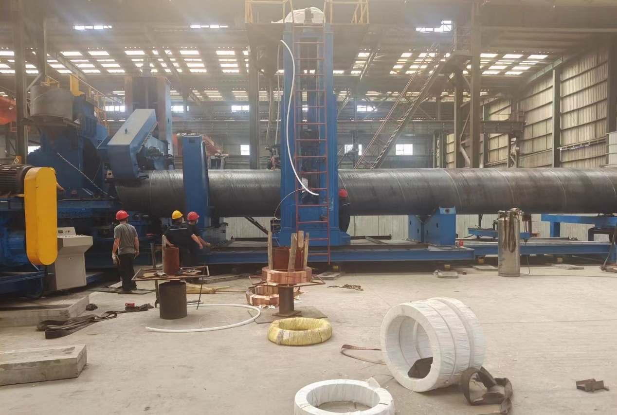 Heavy-Duty Spiral Welded Pipe Equipment