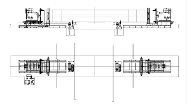 Main Structure of Chamfering Machine for Small Diameter Steel Pipe End