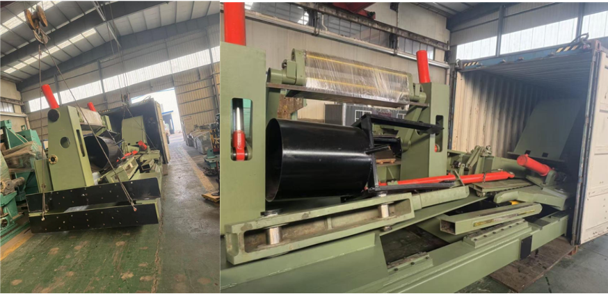 spiral welded pipe mill factory