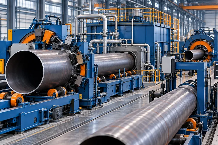 Pipe Finishing & Testing Line Solution